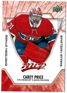 Carey Price 2021-22 Upper Deck MVP Eastern Stars Insert #ES-4 Canadiens - Picture 1 of 2