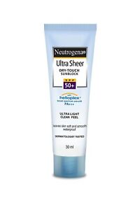 Neutrogena UltraSheer Dry Touch Sunblock SPF 50+ Matte Finish Sunscreen 30 ml