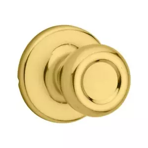 (2) Kwikset 200T3CPV1 92001-513 Tylo Hall & Closet Door Knob Set,Polished Brass - Picture 1 of 6