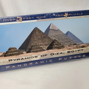 Piramidi di Giza Egitto Puzzle Panoramico 750 Pezzi Giochi Bufalo Nuovo - Foto 1 di 9