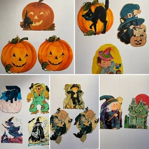 halloween deko konvolut 80er Jahre 15 Teile insgesamt Punze - Bild 1 von 10