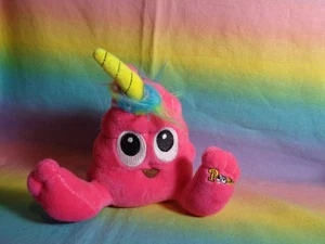 FUN2Play Toys Poonicorns knallpink mit Regenbogenmähnen-Plüschtier - Bild 1 von 9