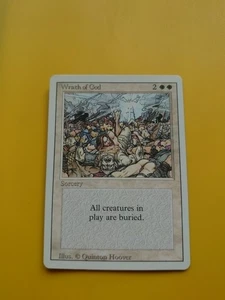 Wrath of God. Revised. Sorcery. Magic the Gathering Card. - Picture 1 of 4