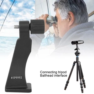 Datyson Metal Black 1/4in Screw Binocular Adapter Telescope Bracket Tripod Conne - Bild 1 von 11