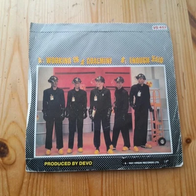 Devo - Working In A Coalmine  7inch 45rpm Vs 457 Uk 1981 - Image 1 of 4