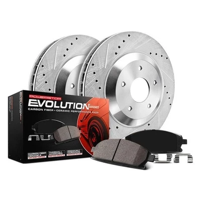 PowerStop K6026 Brake Kit For BMW 650i xDrive Gran Coupe 2013-2019 Front - Image 1 of 4