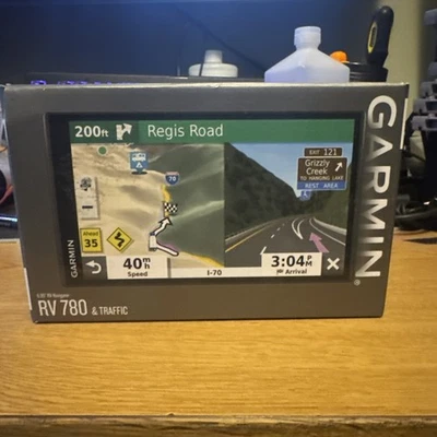 Garmin RV 780 & TRAFFIC GPS 6.95" Navigator 010-02227-00 ⭐️ WORKS GREAT!   B1 - Image 1 of 3