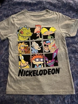 Camiseta de Bob Esponja Nickelodeon talla pequeña para niños. Foto 1 de 4