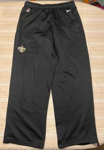 Nike NFL Sweatpants On Field Apparel New Orleans Saints Size Large 30" Waist - Picture 1 of 15