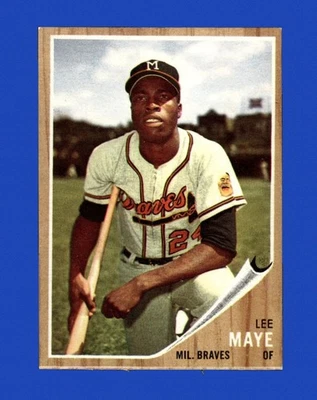1962 Topps Set-Break #518 Lee Maye NR-MINT *GMCARDS* - Image 1 of 2