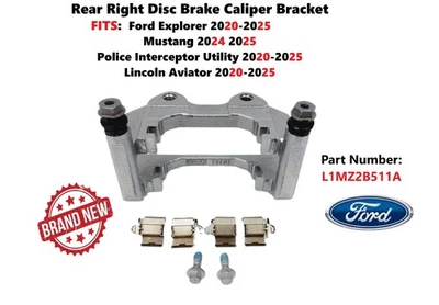 2020-2025 Ford Explorer Rear Right Disc Brake Caliper Bracket New OEM L1MZ2B511A - Image 1 of 4