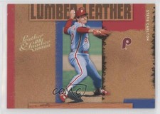 2005 Donruss Leather & Lumber Gold /50 Steve Carlton #LL-29 HOF