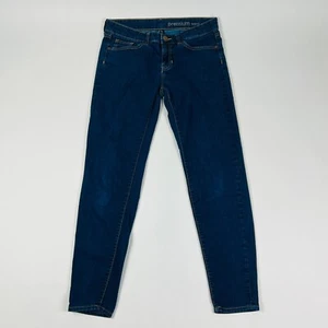 Gap Premium Super Skinny Womens Jeans Size 8/29 Blue Stretch Dark Wash - Picture 1 of 10
