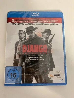 Django Unchained Blu-ray Film Christoph Waltz Jamie FoxxQuentin Tarantino Neu - Bild 1 von 2