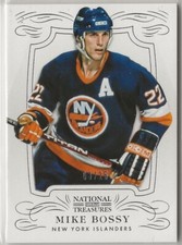 2013 2013-14 Panini National Treasures Silver #70 Mike Bossy 03/25 NY Islanders