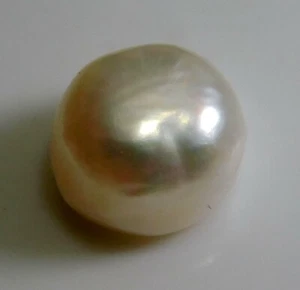 3.60 Ct Natural Australian South-Sea White Pearl  Loose Gemstone - Picture 1 of 4