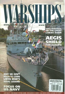WARSHIPS DEC 2011 JFK CV-67_RN LESSONS LEARNED LIBYA_HMCS MONTREAL_BURIAL AT SEA - Picture 1 of 4