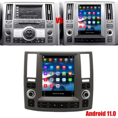 Unidad principal de radio estéreo Android 11 GPS Wifi 9,7" para Infiniti FX35 FX45 2006-2008 Foto 1 de 4