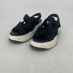 Vagabond Sandals Chunky Platform Comfort Y2K Vibe Black White Womens Size 8.5 - Picture 1 of 7