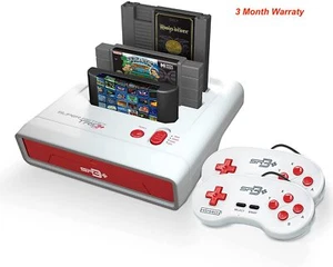 Super Retrotrio Plus HD 3 In 1 Console SNES/NES Genesis  720p - Picture 1 of 10