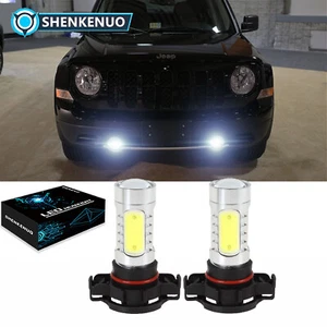 For Jeep Patriot 2010-2017 LED Fog Lights Bulbs Kit 5202 H16 6000K White 2pcs - Bild 1 von 12