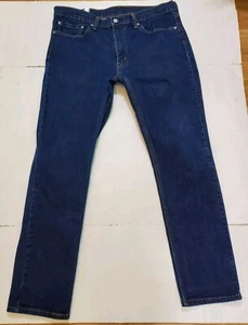 Jeans uomo Levi’s tg 36x32 (36x30) dritto slim fit elasticizzato vita media lavaggio scuro - Foto 1 di 6