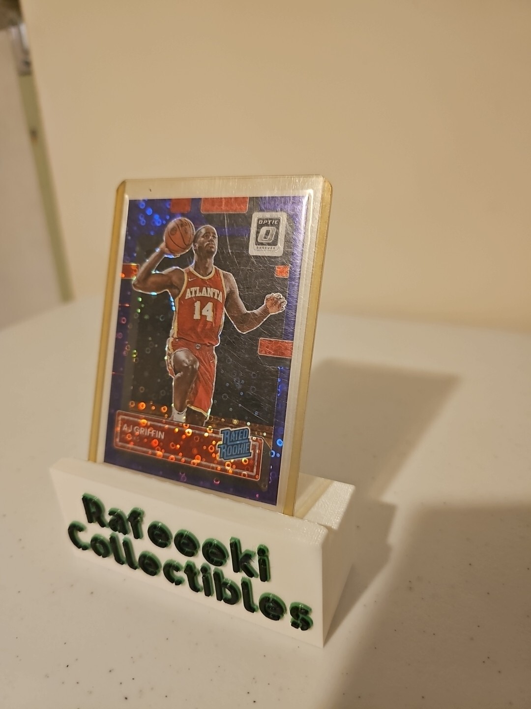 2022-23 Donruss Optic AJ Griffin Rated Rookie RC Purple Fast Break /99 #204