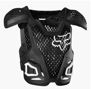 Fox Racing Youth R3 Chest Guard Black 24811-001-OS - Picture 1 of 2