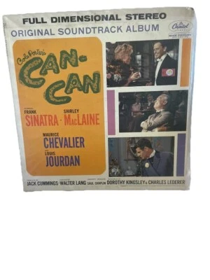 Cole Porter CAN CAN Original Motion Picture Soundtrack Vinyl LP Frank Sinatra. - Image 1 of 4