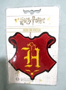 Harry Potter Hogwarts Emblem Crest Iron on Clothing Patch New - Picture 1 of 6