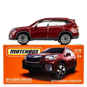 2022 Matchbox Power Grabs #55 2019 Subaru Forester CRIMSON RED | FSB - Picture 1 of 1