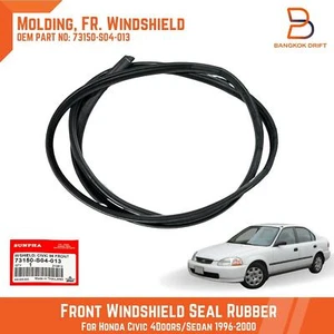 Sello de goma parabrisas de moldeo delantero para Honda Civic 4D sedán 96-00 - Imagen 1 de 9