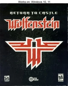 Return to Castle Wolfenstein PC Game 2001 id Software Windows 10 11 - Picture 1 of 2