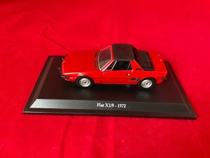 Modello Fiat x1/9 1972 scala 1:43, colore rosso (21) usato - Foto 1 di 8