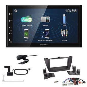 Kenwood 2DIN DAB+ Autoradio für Hyundai IX35 2010-2013 schwarz - Bild 1 von 5