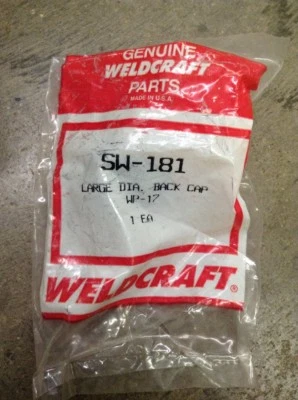 Weldcraft WC SW-181 perilla de empuje, diámetro grande Tapa trasera Foto 1 de 3