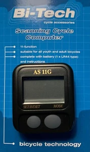 Bike Bicycle Trip Computer NEW with fixing kit RRP £14.99 - Picture 1 of 4
