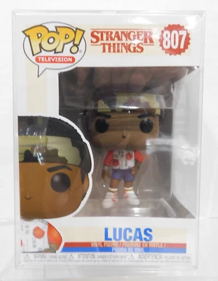 FUNKO POP! 奇怪的东西 #807 LUCAS 军用班达纳 保护 — 第 1/4 张图片