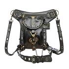 Steampunk Waist Bag Fanny Pack Fashion Gothic Leather Shoulder Crossbody Mess...