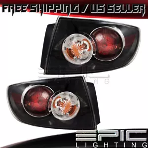 Rear Brake Tail Lights for 2007-2009 MAZDA 3 SEDAN - Left Right Sides Pair - Picture 1 of 2