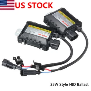2pcs Digital 35W HID Ballast Conversion Replacement Lamp For Xenon Light - Foto 1 di 11