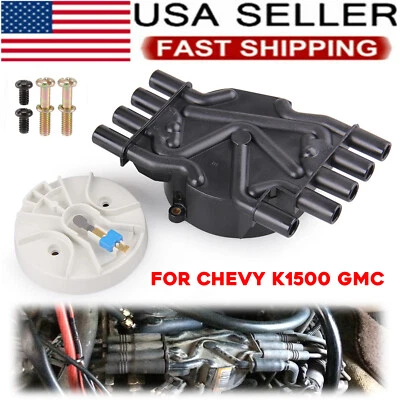 Ignition Distributor Cap and Rotor Kit for CHEVY VORTEC GMC V8 5.0L 5.7L DR474 - Image 1 of 4