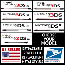 1x Metal Retractable Stylus For Nintendo NEW/3DS/2DS/DSi/XL/DS/Lite/LL Touch Pen