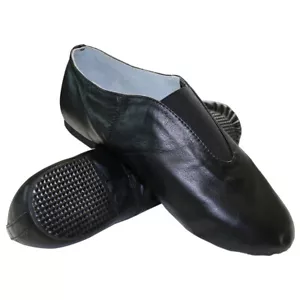 Danzcue Womens Leather Jazz Shoes - Picture 1 of 9