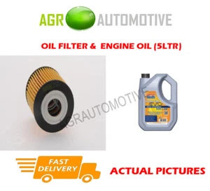OEM PETROL OIL FILTER + VL 5W30 ENGINE OIL FOR SMART ROADSTER 0.7 82 BHP 2004-04 - Picture 1 of 1