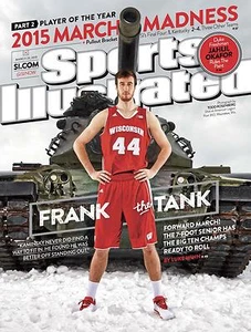 BRAND NEW UNREAD 2015 NCAA UNIVERSITY OF WISCONSIN BADGERS SPORTS ILLUSTRATED  - Picture 1 of 1