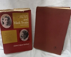 1965 Susy and Mark Twain: Family Dialogues by Edith Colgate Salsbury HC 1st Ed - Picture 1 of 21