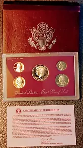 1992 Clad Proof Set U.S. Mint Original Government Packaging OGP COA - Picture 1 of 6