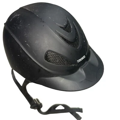 TROXEL LIBERTY Black EQUESTRIAN RIDING Helmet w DialFIT Medium Rider Safety - Image 1 of 4