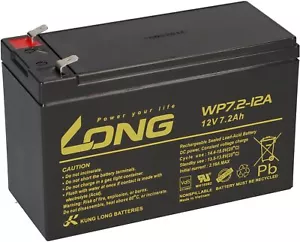 Trattore prato compatibile a batteria tosaerba 12 V 7,2 Ah AGM piombo come 7Ah 7,2 Ah - Foto 1 di 8